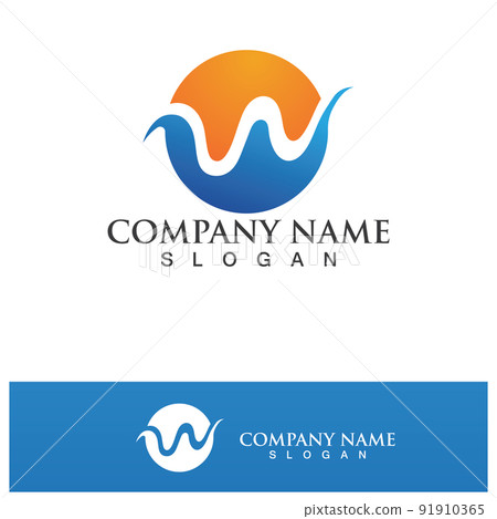 W Letter Logo Template 91910365