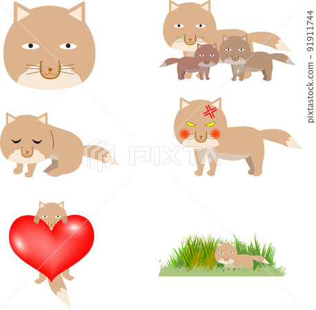 可愛的藏狐插畫集 可愛的藏狐插畫集 91911744