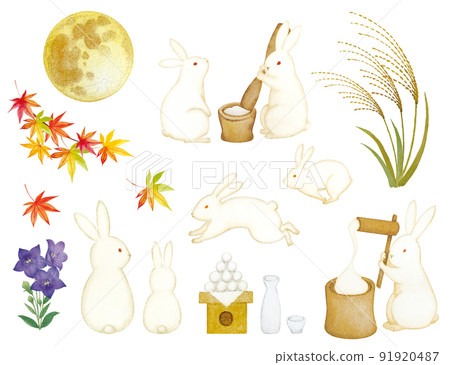 Jugoya Tsukimi_Rabbit 和滿月手寫插圖集 91920487