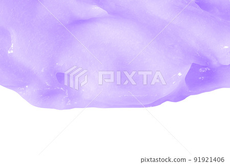 Hair conditioner cream swatch smear on white background. Lilac cosmetic lotion moisturiser sample closeup. Body care balm, retinol serum, shampoo wavy texture. Skincare mask, creamy cleanser Hair conditioner cream swatch smear on white background. Lilac cosmetic lotion moisturiser sample closeup. Body care balm, retinol serum, shampoo wavy texture. Skincare mask, creamy cleanser 91921406