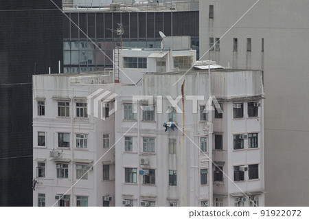 the tong lau, Cramped housing at kowloon downtown 9 July 2022 the tong lau, Cramped housing at kowloon downtown 9 July 2022 91922072