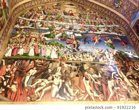 Interior of Vank Church in Isfahan, Iran Interior of Vank Church in Isfahan, Iran 91922216