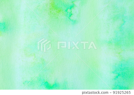 綠色水彩紙 91925265