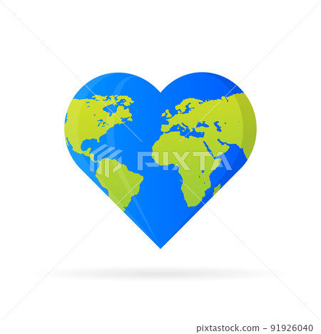 Vector planet Earth icon. Flat planet Earth icon. Vector planet Earth icon. Flat planet Earth icon. 91926040