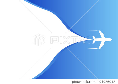 Airplane flying in sky. Plane icon. Flight transport. Airplane flying in sky. Plane icon. Flight transport. 91926042