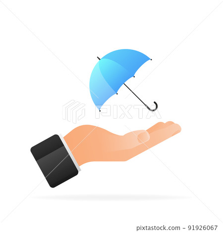 Insurance concept. Insurance policy. Money Guarantee. Vector illustration. Insurance concept. Insurance policy. Money Guarantee. Vector illustration. 91926067