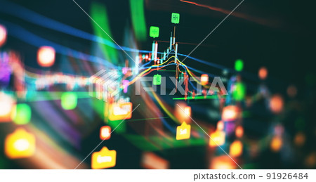 Currency exchange rate for world currency 91926484