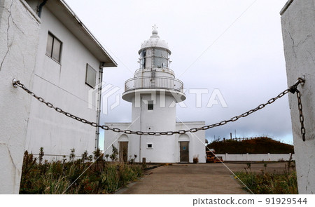 Tsugaru Strait Tappi Sai Chalk Lighthouse Tsugaru Strait Tappi Sai Chalk Lighthouse 91929544