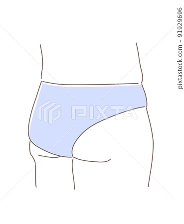 Illustration material of hanging butt Illustration material of hanging butt 91929696
