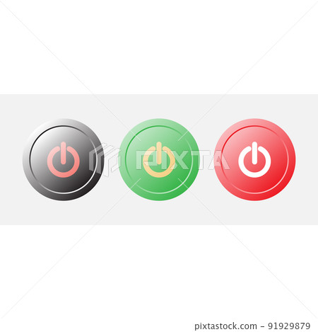 three piece sart stop push button 91929879