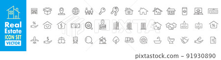 icon, icons, vector 91930890