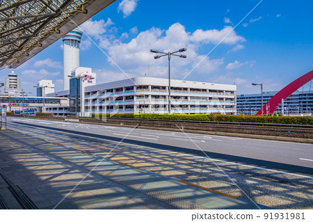 [Cityscape of Tokyo] Cityscape around Haneda Airport (Terminal 1) 91931981