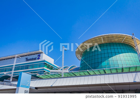[Cityscape of Tokyo] Cityscape around Haneda Airport (Terminal 2) 91931995
