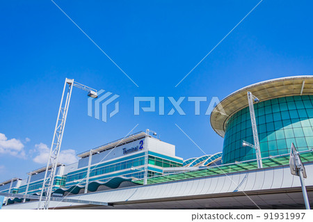 [Cityscape of Tokyo] Cityscape around Haneda Airport (Terminal 2) 91931997