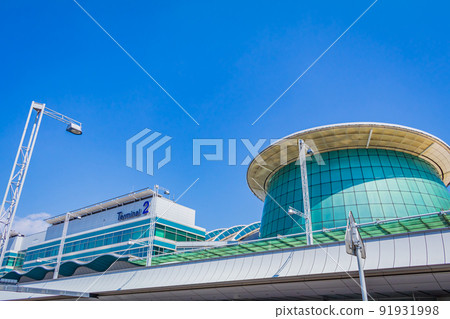[Cityscape of Tokyo] Cityscape around Haneda Airport (Terminal 2) 91931998