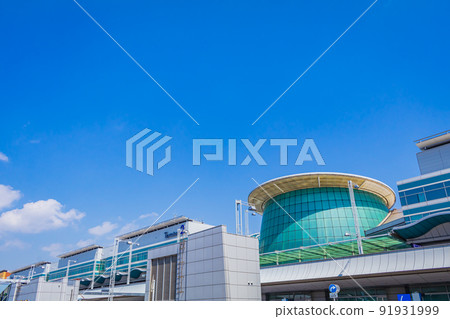 [Cityscape of Tokyo] Cityscape around Haneda Airport (Terminal 2) 91931999