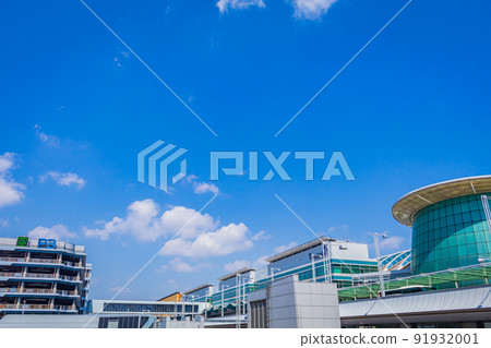 [Cityscape of Tokyo] Cityscape around Haneda Airport (Terminal 2) 91932001