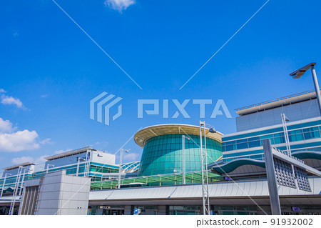 [Cityscape of Tokyo] Cityscape around Haneda Airport (Terminal 2) 91932002