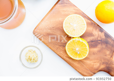 Have a homemade honey lemon & ginger 91932750