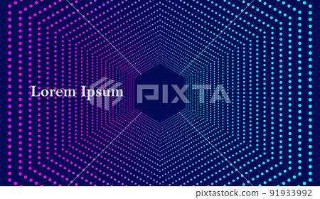 幾何抽象藍紫色技術背景 91933992