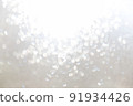Glittering fantastic ball bokeh background texture 91934426