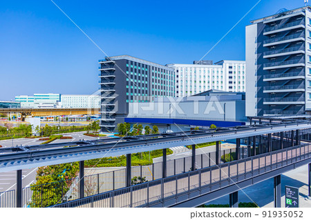 [東京街景]羽田機場周邊街景 91935052