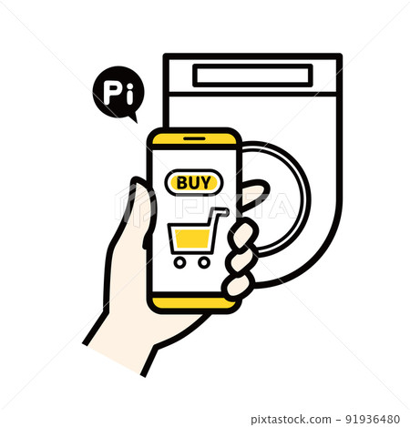 Smartphone cashless Smartphone cashless 91936480