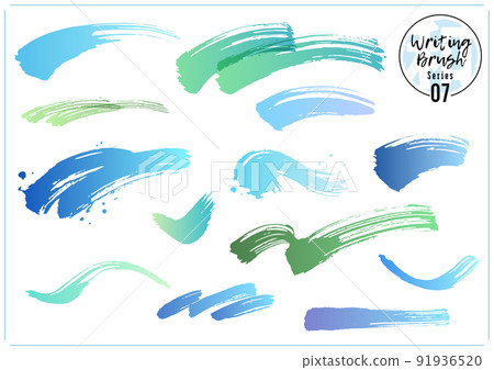 Wave, brush, brush, brush set 91936520