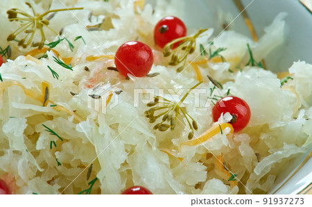Slovakian sauerkraut. Stupavske zele Slovakian sauerkraut. Stupavske zele 91937273