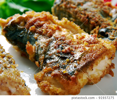 Greek Baked Perch in Yogurt Marinade Greek Baked Perch in Yogurt Marinade 91937275