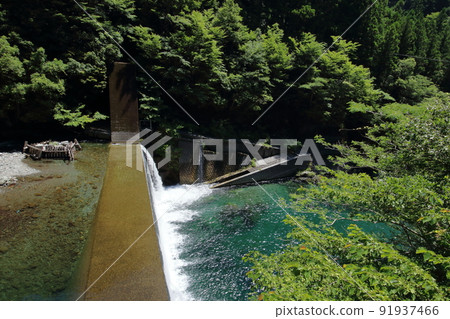 Asemi River Dam Fishway (Motoyama Town, Kochi Prefecture) 91937466