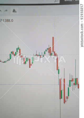 Information for a business analyst. Chart of the rise and fall of the price of crypto assets Information for a business analyst. Chart of the rise and fall of the price of crypto assets 91938857