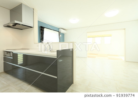 System kitchen in newly built housing LDK 91939774