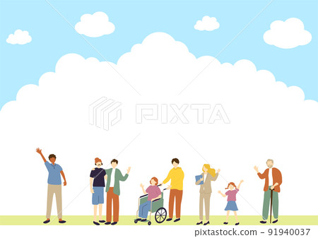 Diversity diverse people 91940037