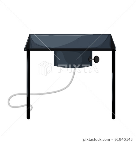 gas stove camp cartoon vector illustration 91940143