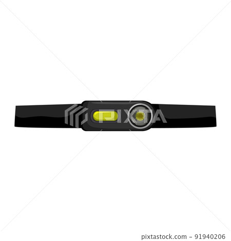 head headlamp flashlight cartoon vector illustration head headlamp flashlight cartoon vector illustration 91940206
