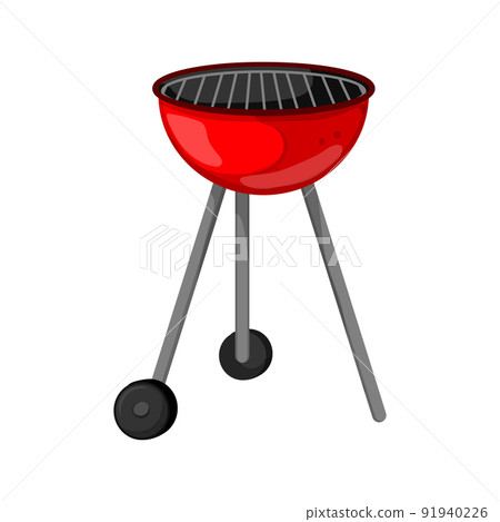 party barbecue grill cartoon vector illustration party barbecue grill cartoon vector illustration 91940226