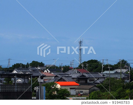 鋼塔景觀（Kachō Plain 22 年 7 月 南國市前浜周邊） 91940783