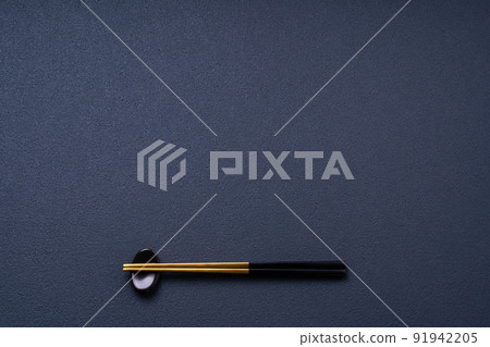 筷子和桌子框架 91942205