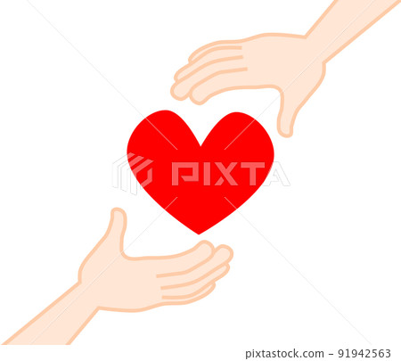 上下支撐的手和心 上下支撐的手和心 91942563