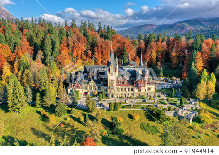 Peles Castle, Sinaia, Prahova County, Romania 91944914