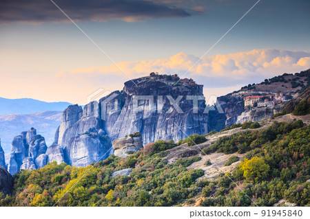 Monastery in Meteora, Greece Monastery in Meteora, Greece 91945840