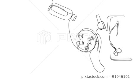 Minimal skin care concept natural herbal remedies Minimal skin care concept natural herbal remedies 91946101