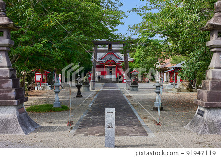澀神社（鹿兒島縣和泉市高尾町唐笠城） 91947119