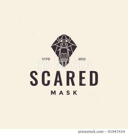 hipster wood mask culture logo design vector graphic symbol icon illustration creative idea hipster wood mask culture logo design vector graphic symbol icon illustration creative idea 91947434