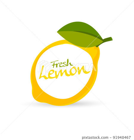 fresh lemon vector fresh lemon vector 91948467
