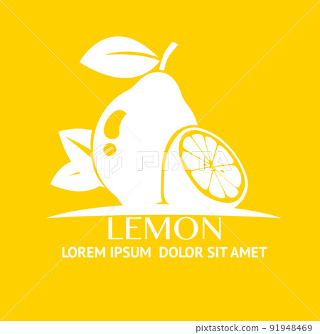 fresh lemon vector fresh lemon vector 91948469