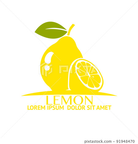 fresh lemon vector fresh lemon vector 91948470