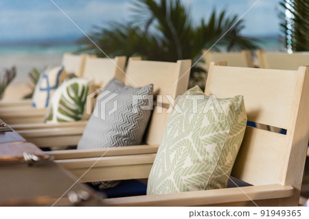 wooden chair for table set with a pillow wooden chair for table set with a pillow 91949365