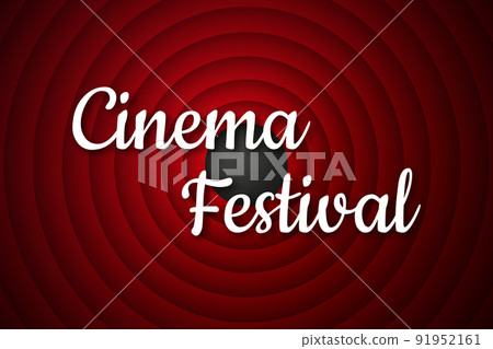 Cinema festival. Movie time, banner, poster. Vector illustration. Cinema festival. Movie time, banner, poster. Vector illustration. 91952161